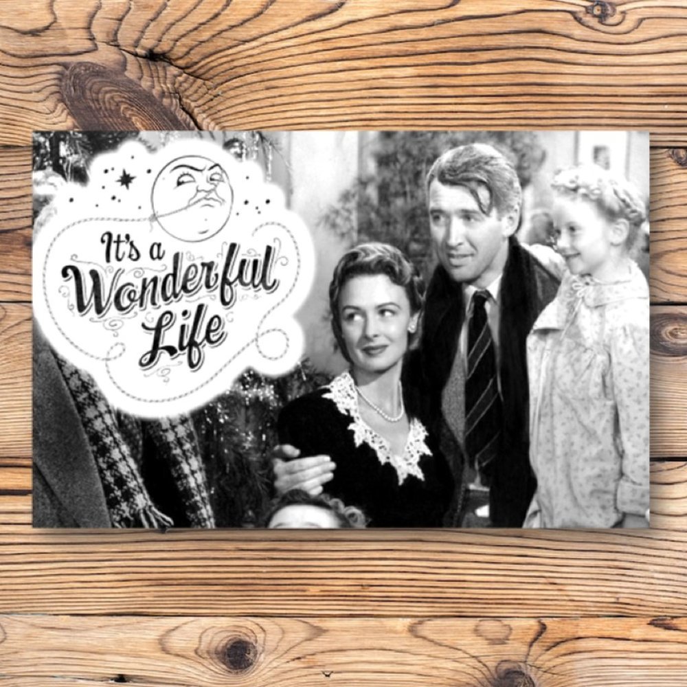 Its a Wonderful Life James Stewart Refrigerator Locker Fridge‎ Magnet